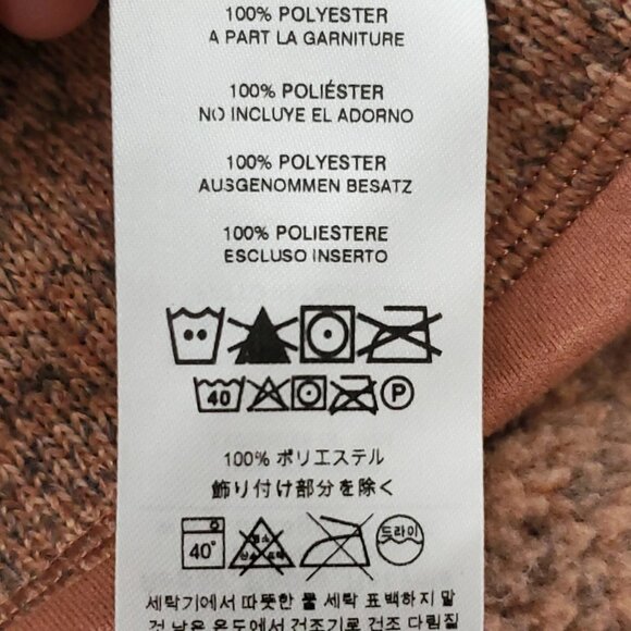 Patagonia Worn Wear 1/4 Zip Women's Better Sweater in Kiln Pink Size Medium - Picture 13 of 14